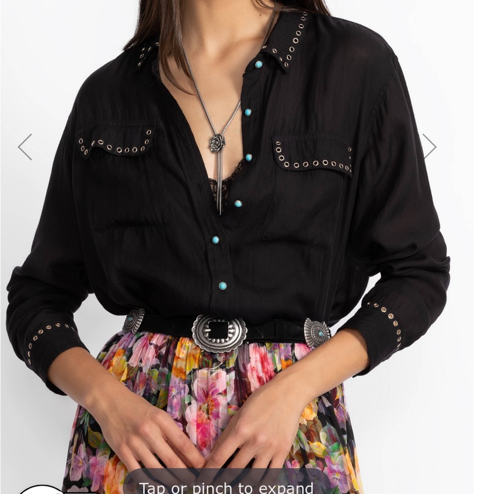 Jade Johnny Was Sonia blouse